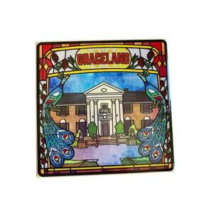 Graceland Stained Glass Trivet Offical Graceland item